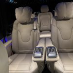 First Class seats in the Mercedes VIP Class, VIP transfer service in Courchevel