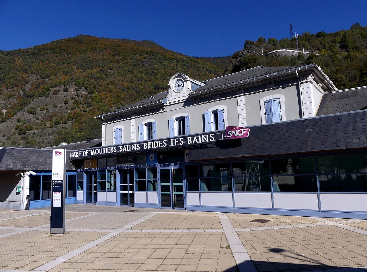 Private driver from Moutiers train station - VIP vehicle in front of the station