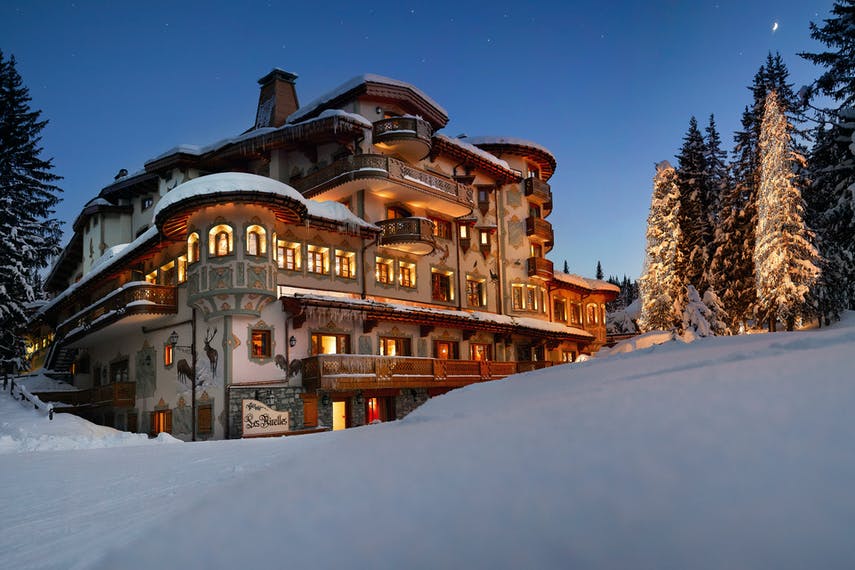 Car hire with driver Courchevel hotels and palaces - Les Airelles Palace
